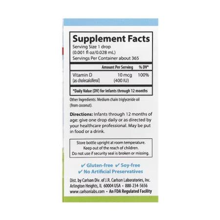 Super Daily D3 for Baby 400 IU - 365 веган краплі 10,3 мл