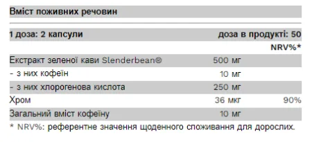Green кава - 100 капсул