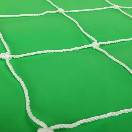 Football goal net AOPI, set of 2 pcs, 5.5×2.1×1.1×2 m, white