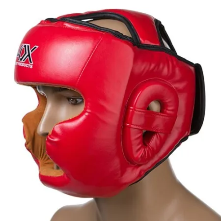 Шолом боксерський ADX закритий ADX475 червоний - L