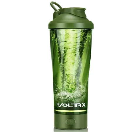 VOLTRX VortexBoost Electric Sports Shaker 600 ml. Tritan Green