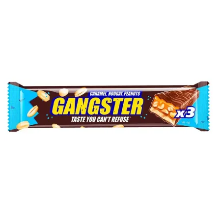 Gangster Grisp X3-MAX - 100 г карамель грісп горіхи (поштучно)
