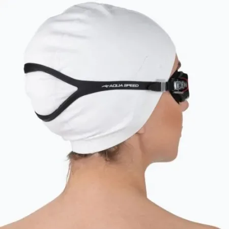 Окуляри для плавання Aqua Speed ​​Calypso 6367 чорний-червоний універсальний 083-31 (оригінал)