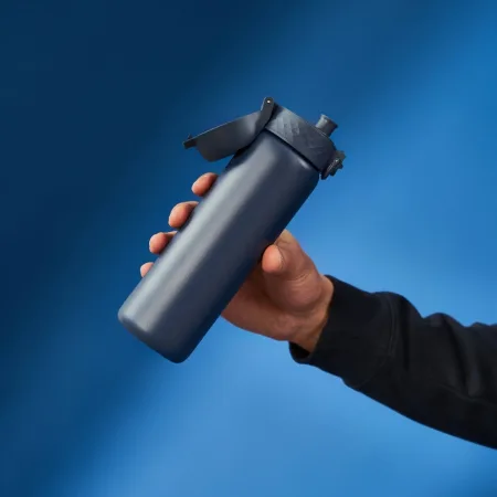 Пляшка для води металева вакуумна ION8 500 мл. Vacuum Insulated Navy