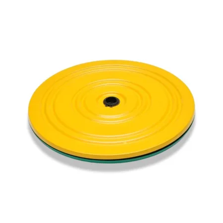 Диск здоровья грация для фитнеса - зеленый – желтый