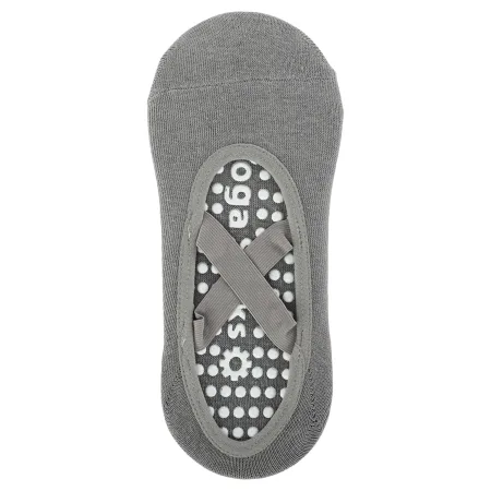 Шкарпетки для йоги та пілатесу із закритими пальцями розмір 36-41 ніжно рожевий