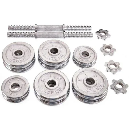 Гантелі розбірні хромовані 2 шт по 7,5 кг