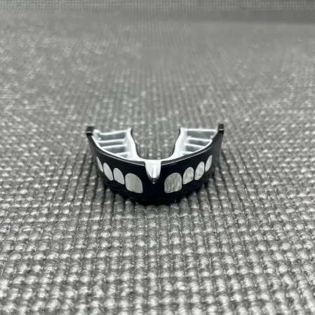 Капа OPRO Silver доросла (вік 11+) Grillz Black/Silver (art.102502013)