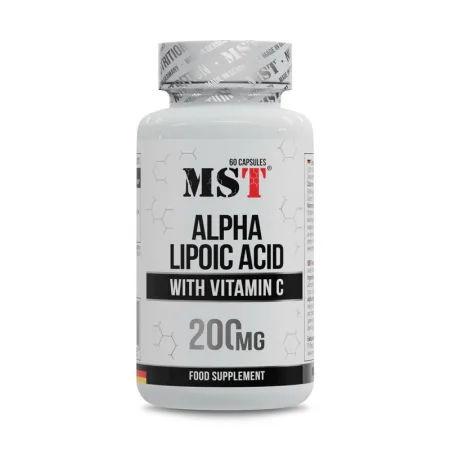 Alpha Lipoic Acid with Vitamin C-200 мг - 60 капсул