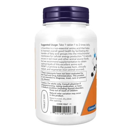 L-Carnitine 1000 мг - 100 таблеток