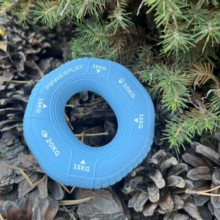 Еспандер кистьовий силіконовий PowerPlay PP-4331 Hand Grip Light 10-15-20 кг. блакитний