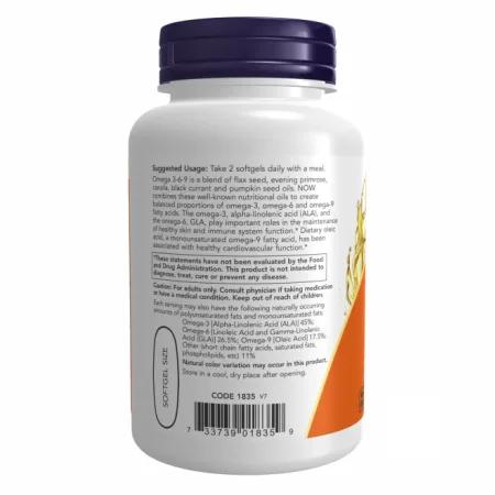 Omega 3-6-9 1000 мг - 250 софтгель