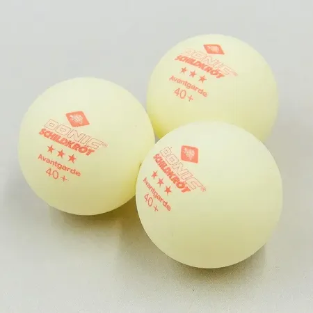 Кульки для настільного DONIC AVANTGARDE 3* білий 40+
