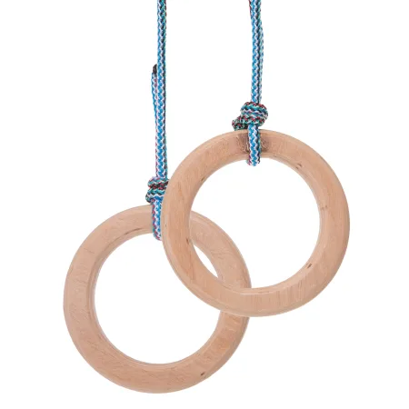 Hanging rings for Swedish wall d-14 cm wood