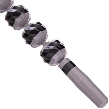 Масажер-палиця роликовий 4 масажерів massager рожевий - 46 см