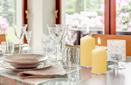 Набір свічок 4 шт. циліндр жовті sw40/60