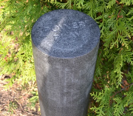 Масажний ролик роллер гладкий PowerPlay 4021 Fitness Roller чорний 60x15 см.