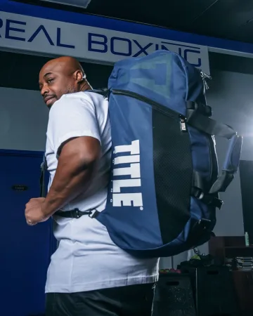 Спортивная сумка TITLE Boxing Champion Sport Bag/Backpack Blue/Black