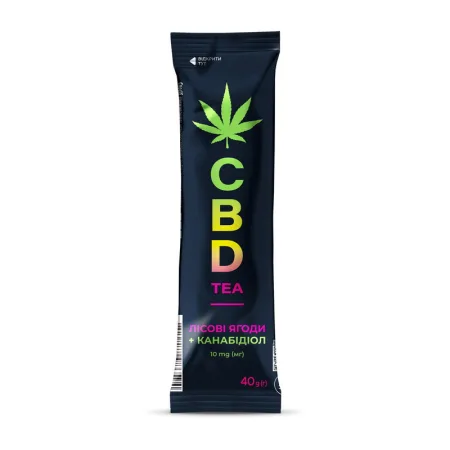 Yogoda CBD Tea - 40 г лісові ягоди + канабінол