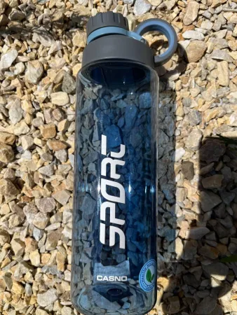 Пляшка для води CASNO - 1000 мл KXN-1236 Блакитна