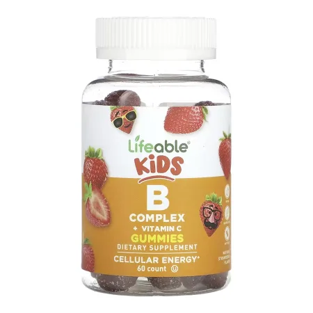 B Complex + Vitamin C Kids - 60 жуйок