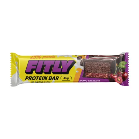 Fitly 25% Protein Bar 45 г вишня-шоколад