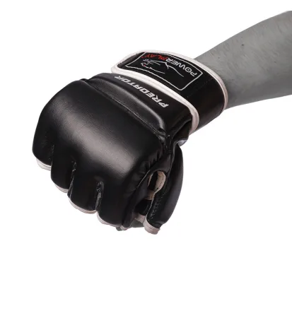 Рукавиці для MMA PowerPlay 3056 чорні - XL