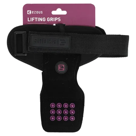 Накладки для підтягувань та тяг POWER GRASP EZOUS 2 шт чорний універсальний