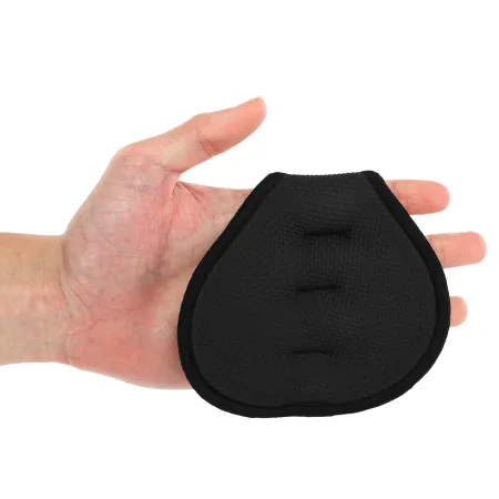 Накладки атлетичні нековзні грипад GRIPAD WorkOut ЗАХИСТ РУК EZOUS чорний