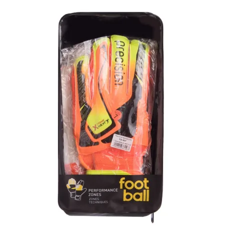 Дитячі воротарські рукавички з захистом пальців PRECISION синій 6