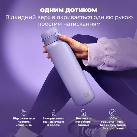 Пляшка для води металева вакуумна ION8 920 мл. Vacuum Insulated, Periwinkle