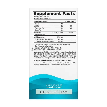 Ultimate Omega-D3 - 60 софтгель