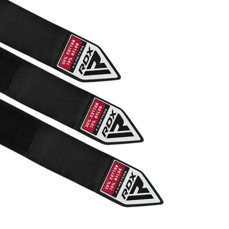 Бинти для боксу RDX RB Hand Wraps Combine 3 пари Black (4,5 м.)