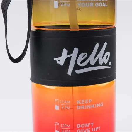 Пляшка для води 1000 мл C 76359 Рожевий-синій