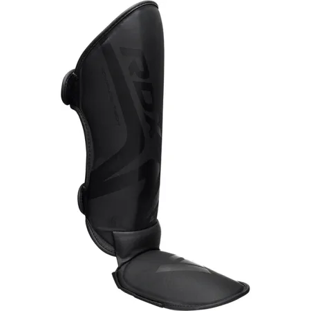 Захист гомілки та стопи RDX SHIN INSTEP T15 чеорний plus XL чорний