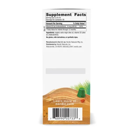 Baby's Vitamin D3 Liquid - 22,5 мл