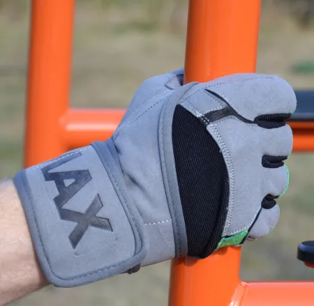 Рукавички для фітнесу MadMax MFG-860 Wild Grey/Green XXL