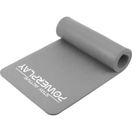 Килимок для йоги та фітнесу PowerPlay 4152 NBR Performance Mat Сірий (183x61x1)