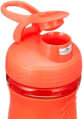 Шейкер спортивний пляшка BlenderBottle SportMixer Flip 820 мл кораловий