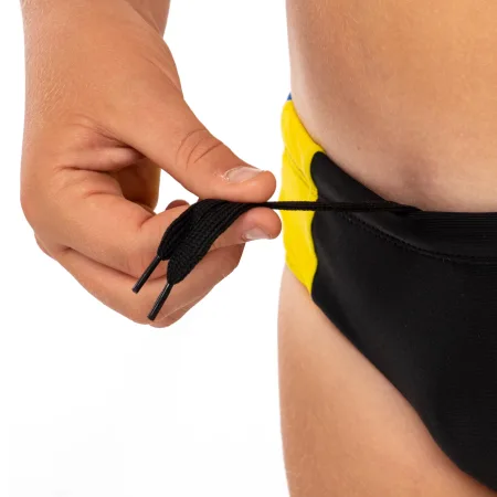 Плавки для хлопчиків класичні для плавання вік 6-10 років чорний 8