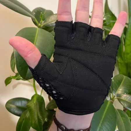 Рукавички для фітнесу PowerPlay 1953 Чорні - M