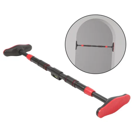 Турнік у дверний отвір розсувний з рівнем для вимірювання кутового відхилення