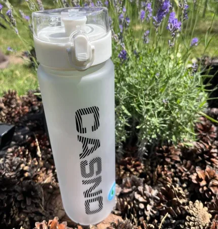 Пляшка для води CASNO 1050 мл KXN-1184 біла