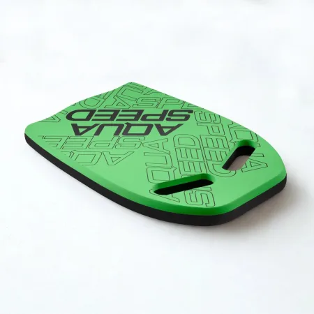 Swimming Board Aqua Speed WAVE KICKBOARD 3980 Green Universal 43x28x3.6 cm 539-38 (Original)