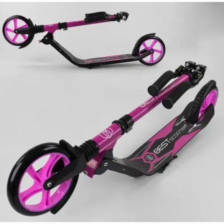 Самокат двоколісний Best Scooter 87602 з 1 амортизатор.