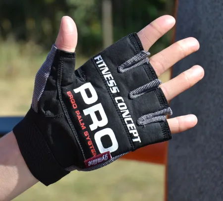 Рукавички для фітнесу Power System PS-2300 Fitness Grey/Black - L