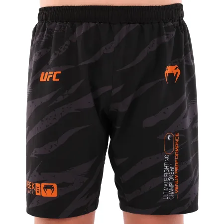 Костюм компресійний дитячий рашгард лонгслів штани та шорти VNM UFC FIGHT WEEK 2XS-L, чорний-сірий 9540B-9640B-V5031 L