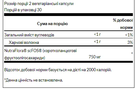 Probiotic 375 мг - 60 капсул