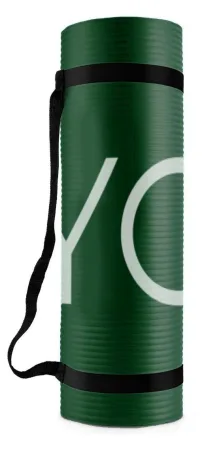 Килимок для йоги та фітнесу PowerPlay 4151 NBR Performance Mat зелений (183x61x1,5)