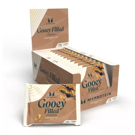 Protein Filled Cookie - 12x75 г шоколадно солений карамель